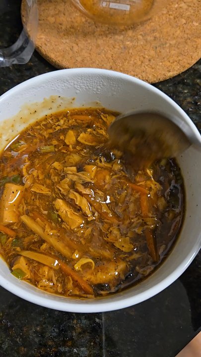 Fortune Cookie - This is not soup. It smells like straight soy sauce and this soup is always pungent you know it had to be a lot of soy sauce to cover it. - Chinese Near Me - Atlanta, Georgia