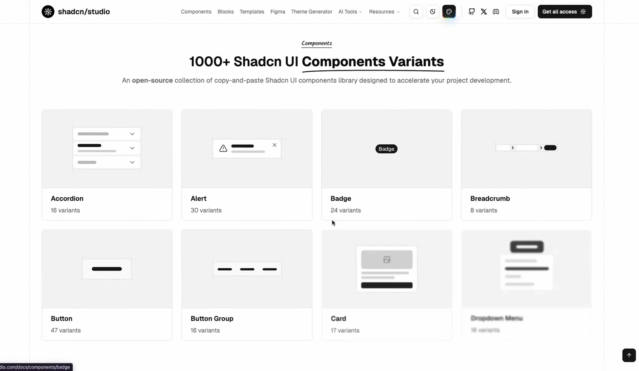 Shadcn Studio - Components, Blocks & MCP image 1