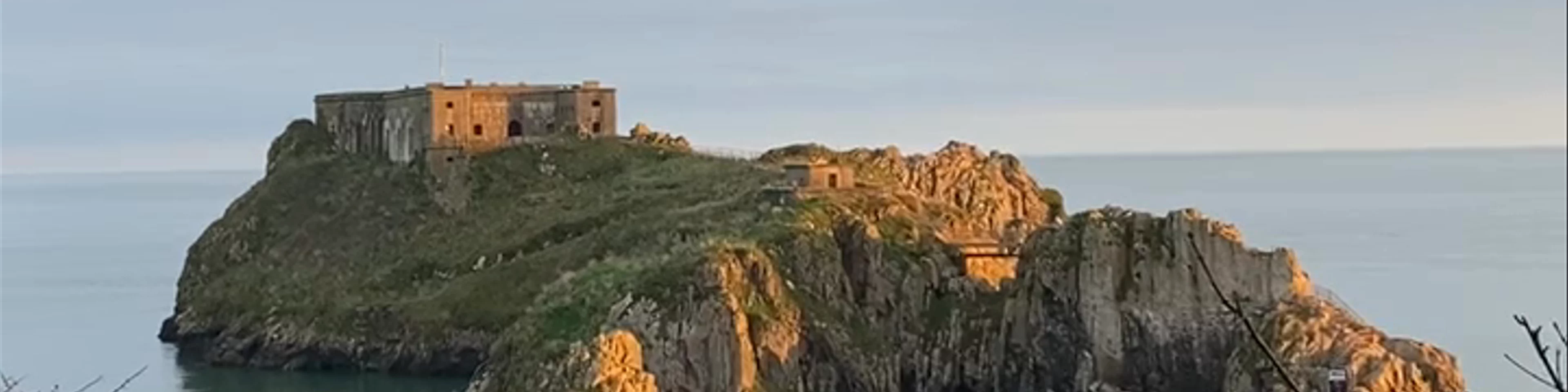St. Catherines Island and fort