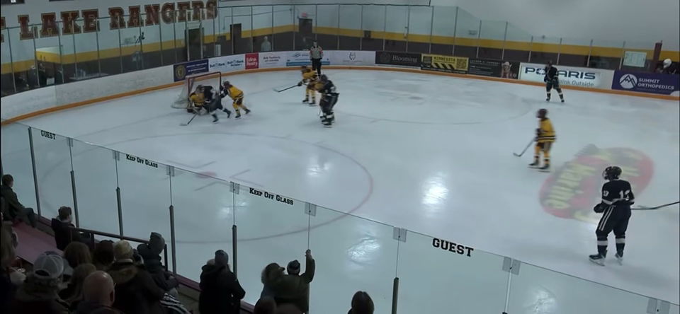 Aiden Graber's Wicked One-Timer: Bemidji High Highlight Reel