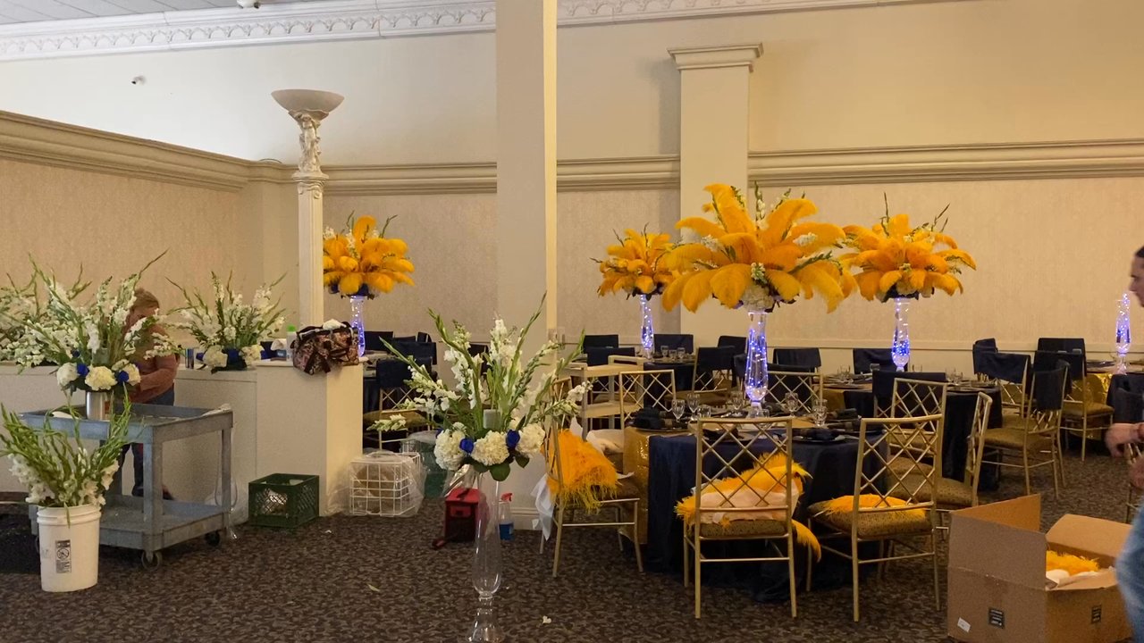 Designer Centerpieces - My husband's surprise 50th birthday party - Party & Event Planning Near Me