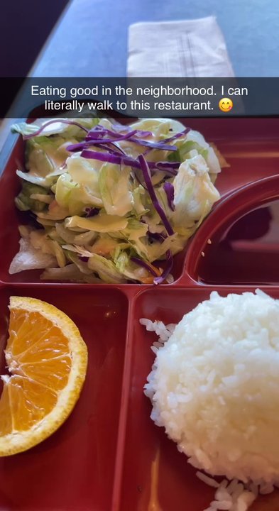 Umai Bento - Chicken Teriyaki Bento Box. It came with miso soup. - Japanese Near Me - Spanaway, Washington