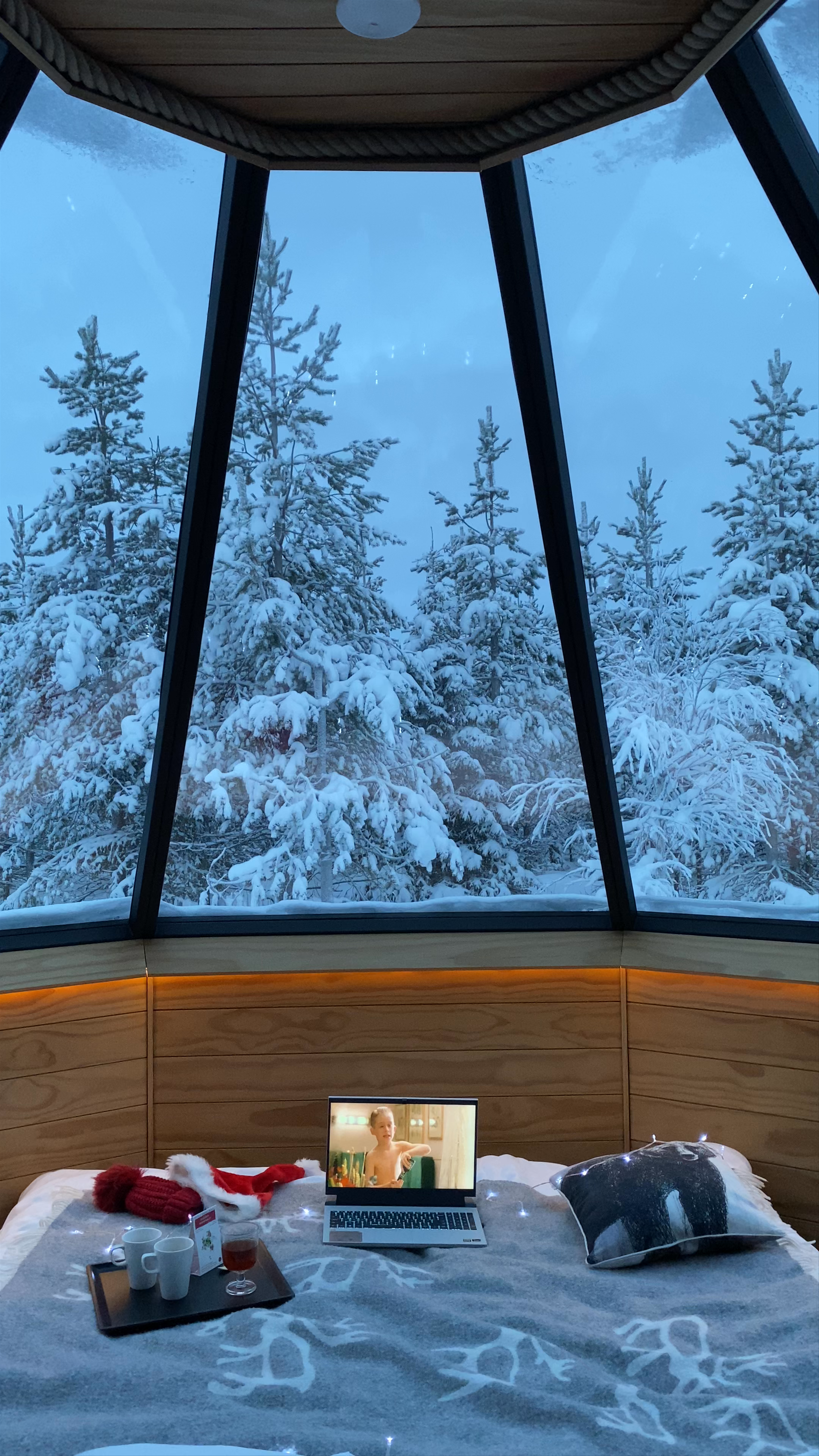 The Aurora Cabins at the Northern Lights Village