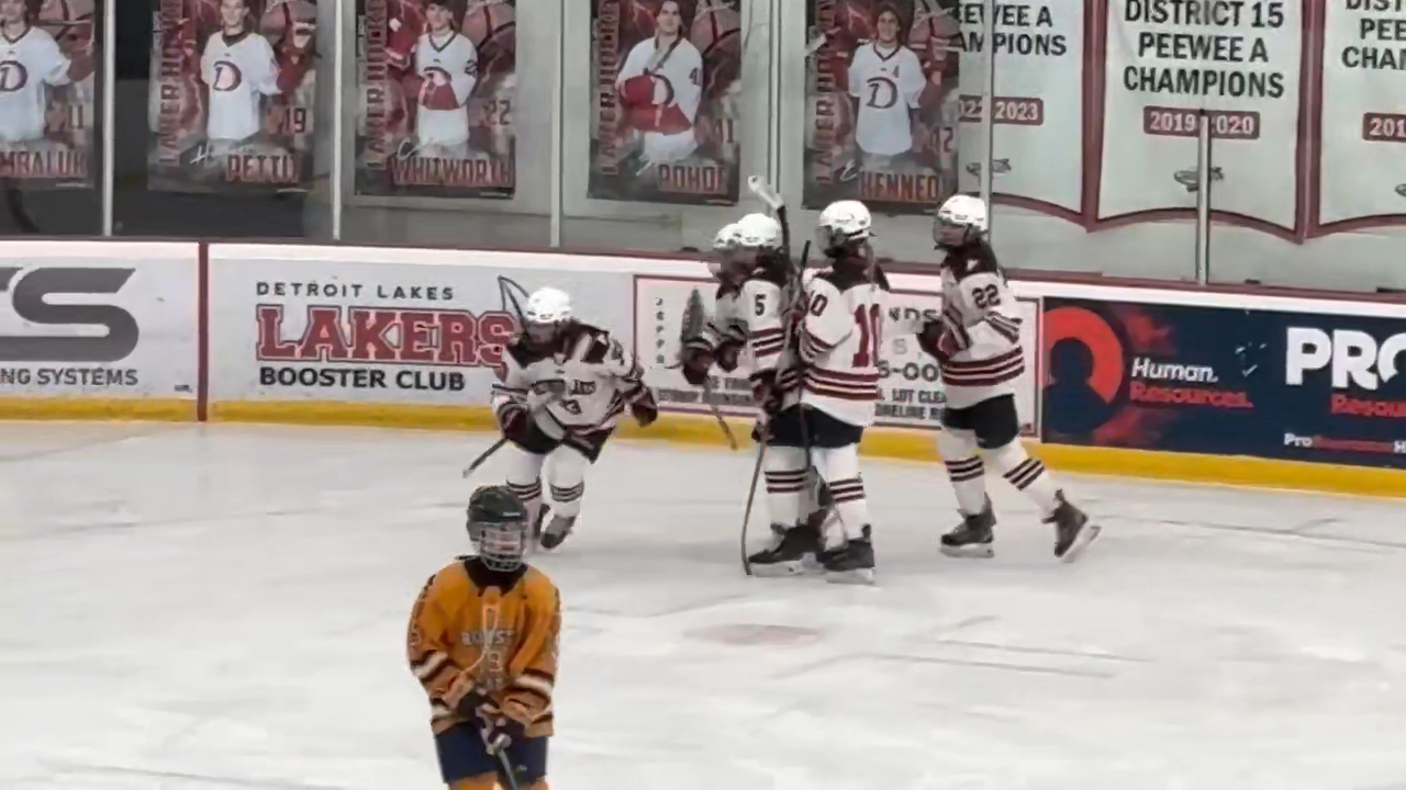 Aurora Jabas: Breakaway Goal After Blocked Shot At Point