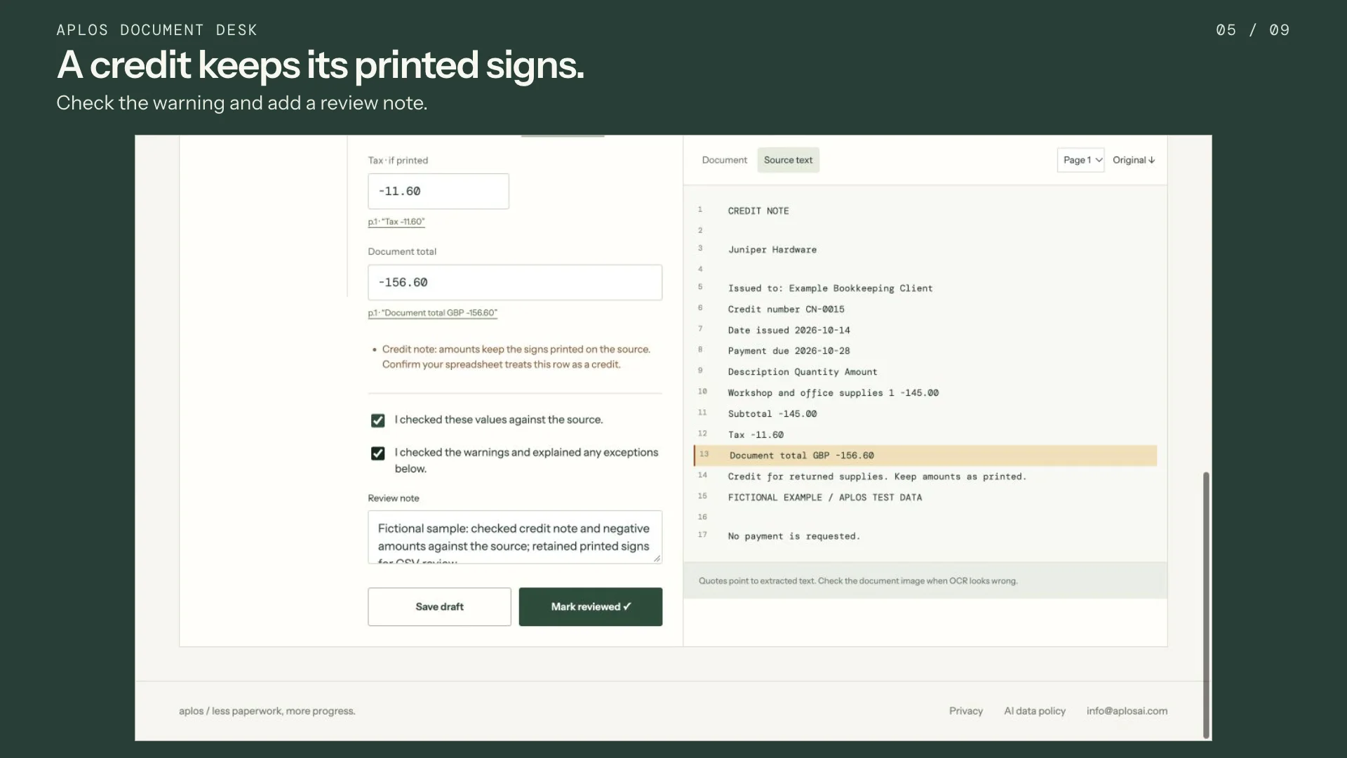 Aplos Document Desk image 1