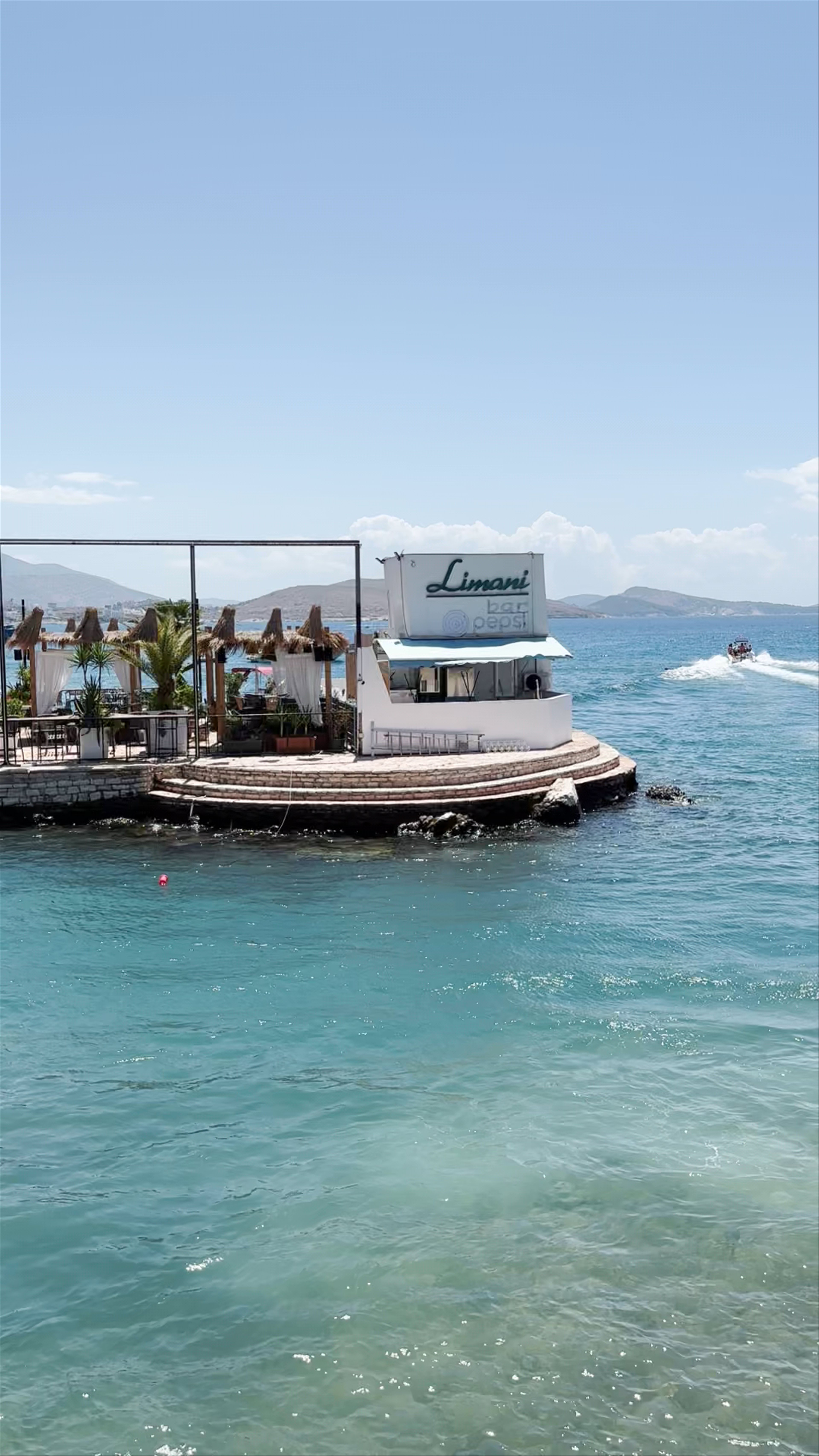Sunny Serenity at Saranda Promenade, Albania