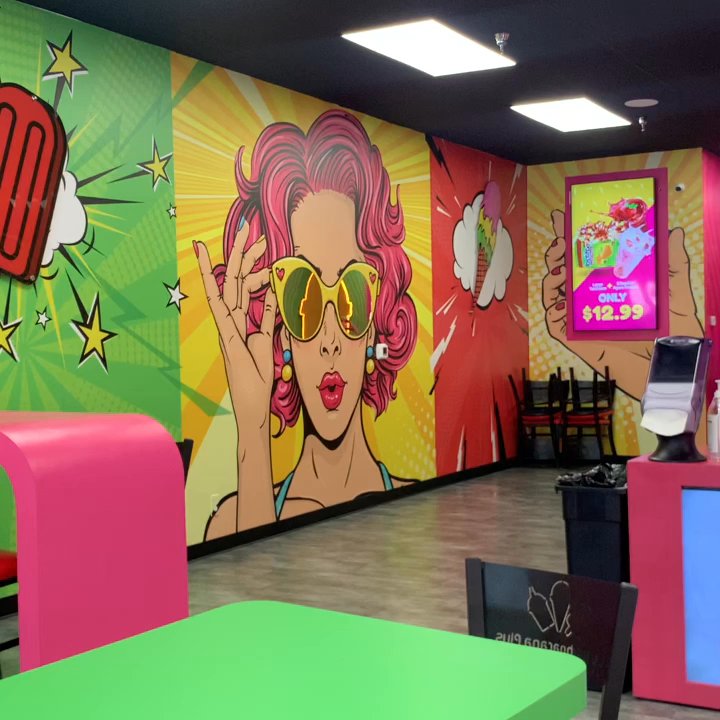 La Michoacana Plus - The inside. - Ice Cream & Frozen Yogurt Near Me - San Jose, California