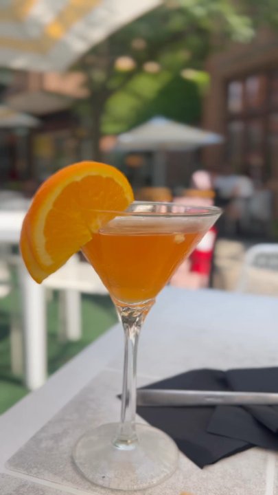 220 Merrill - Bubbly & Tasty Adult Cocktails on the Patio on a Beautiful Day. - New American Near Me - Birmingham, Michigan