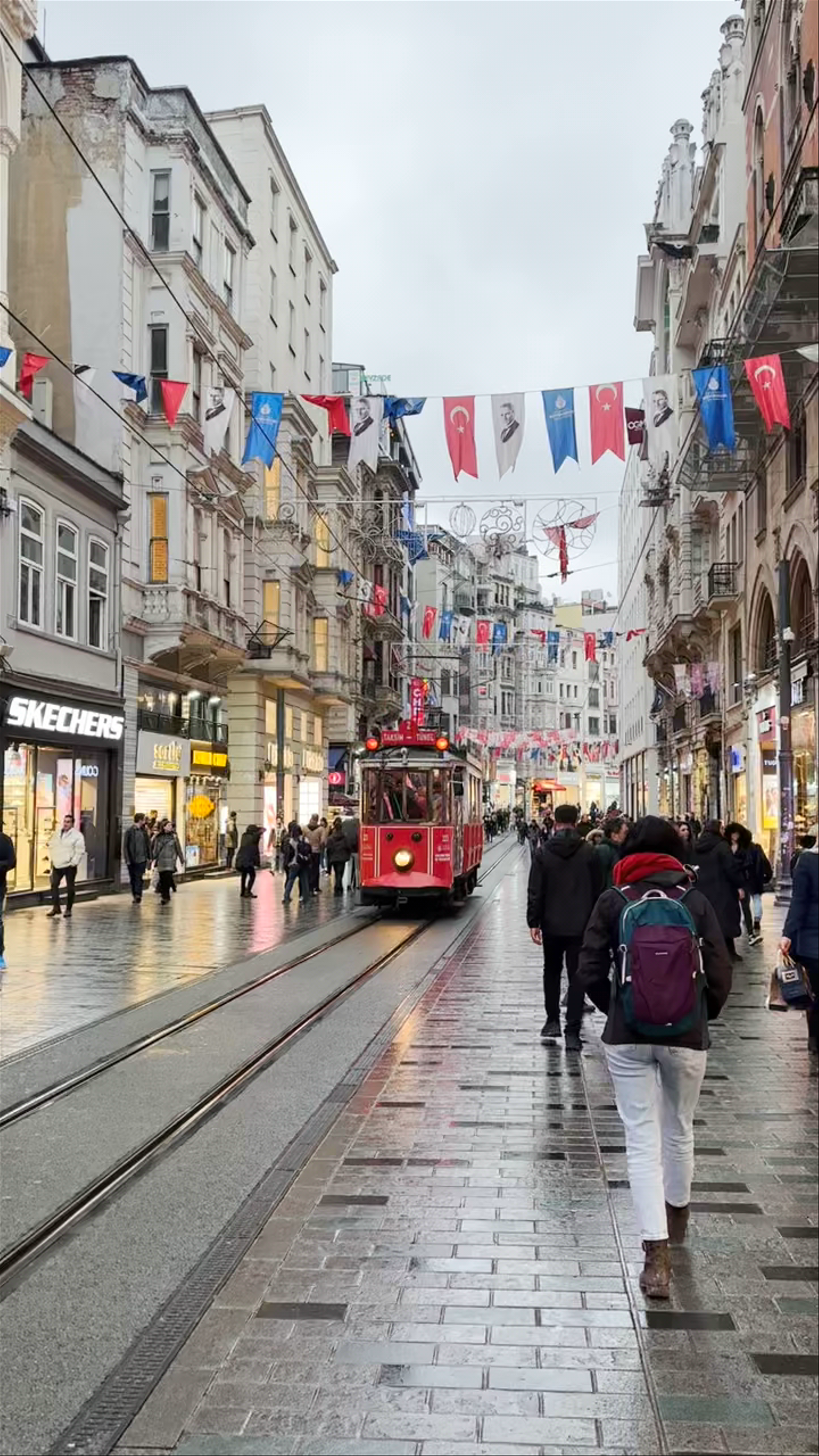 Istiklal Street Tram Experience in Kuloğlu, Istanbul
