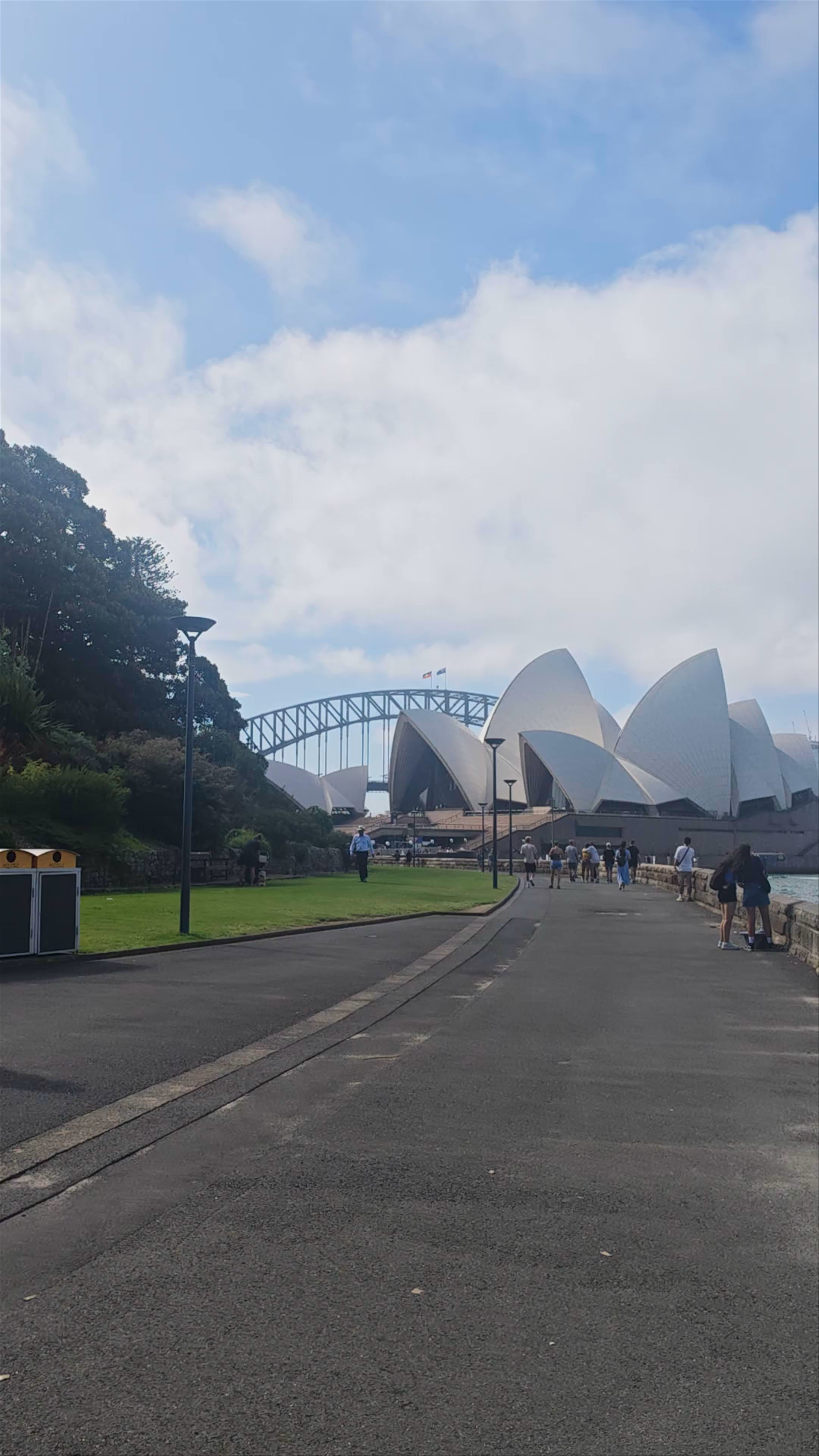 Scenic Walk Along Sydney Harbour with Iconic Opera House Views