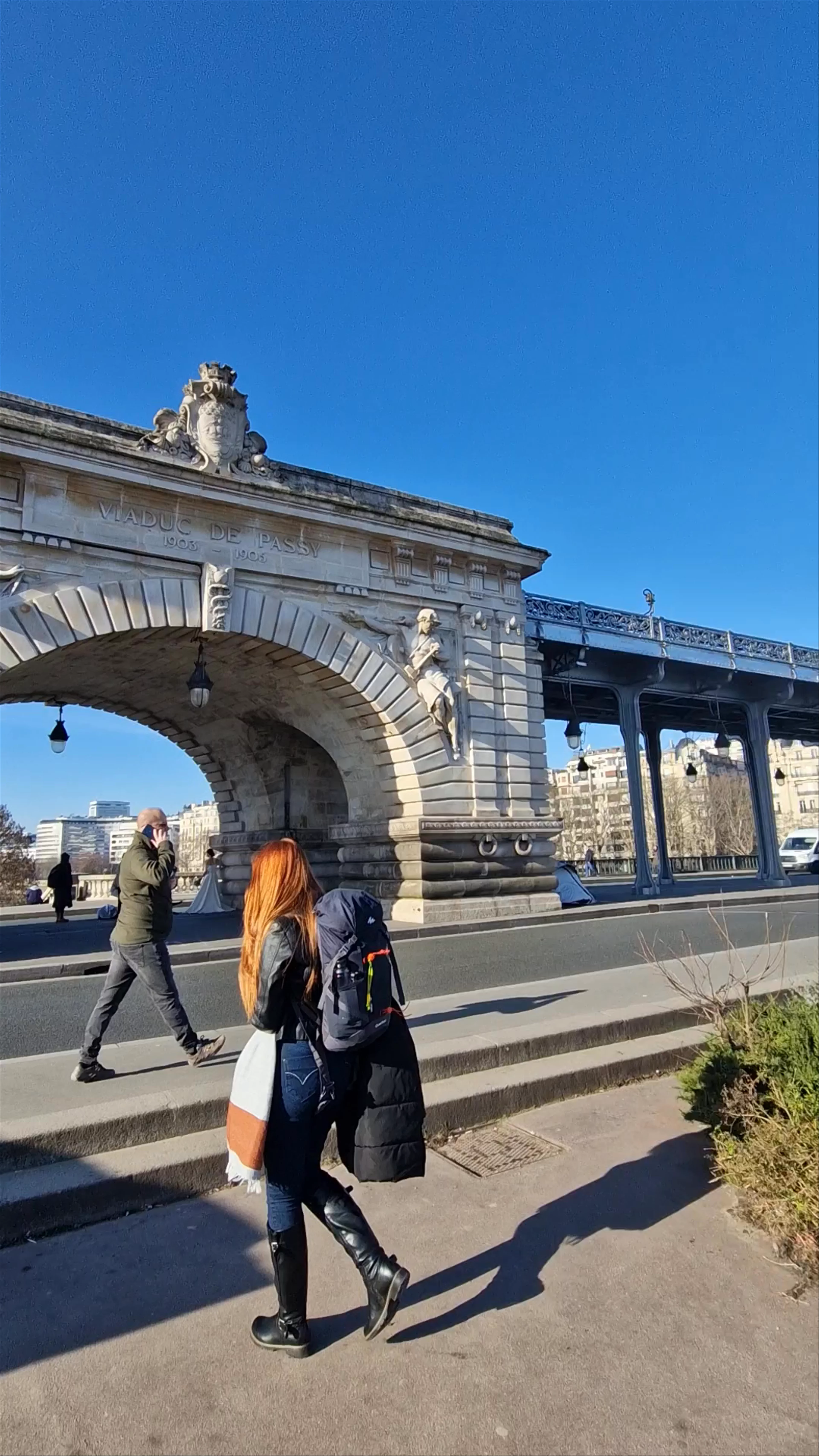 Pont de Bir Hakeim, Pont de Bir-Hakeim, Paris, France