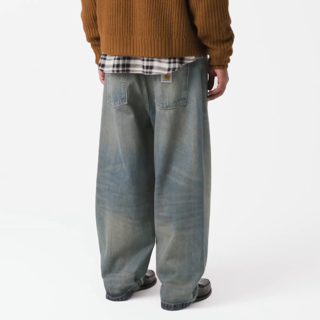 Model wearing a pair of Brandon Pants