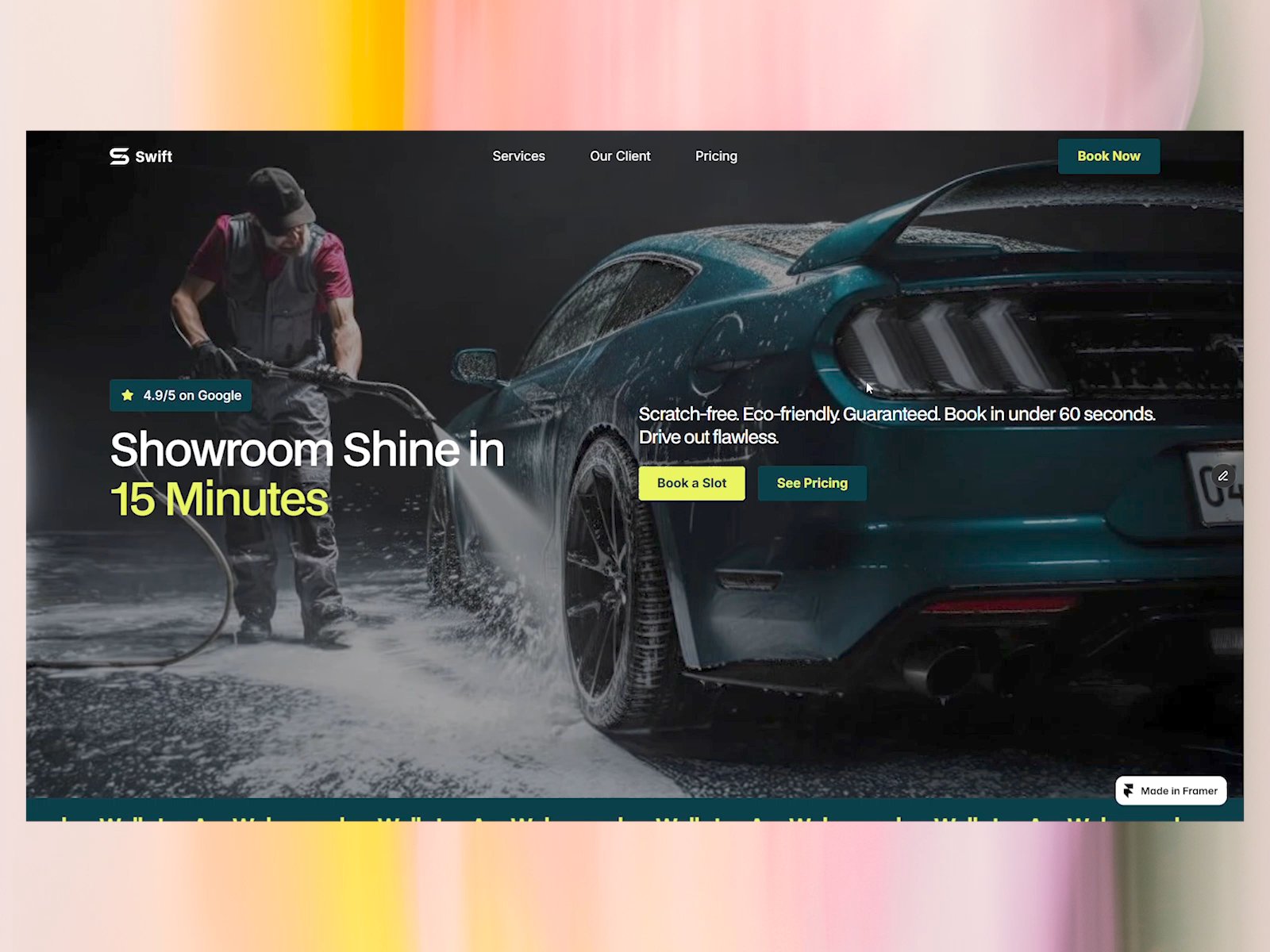 Car Wash Template