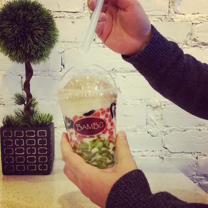 BAMBU - Bambu Favorite. Always mix it first - Bubble Tea Near Me - Minneapolis, Minnesota