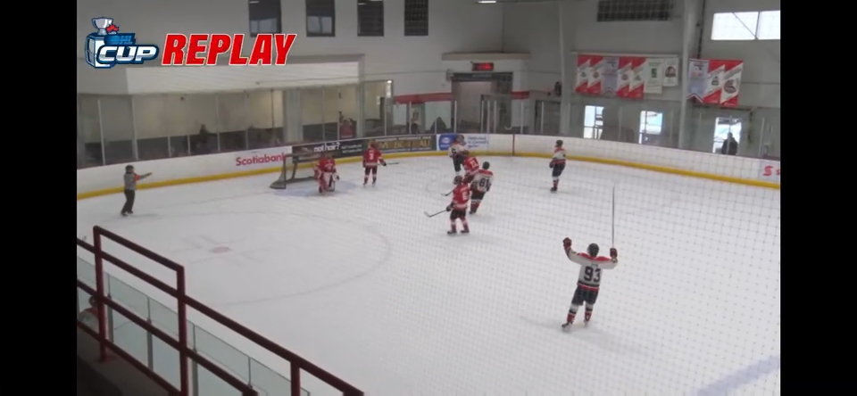 Dylan Naes' Goal in OHL Cup Game 4 - Sun County Panthers U16 AAA