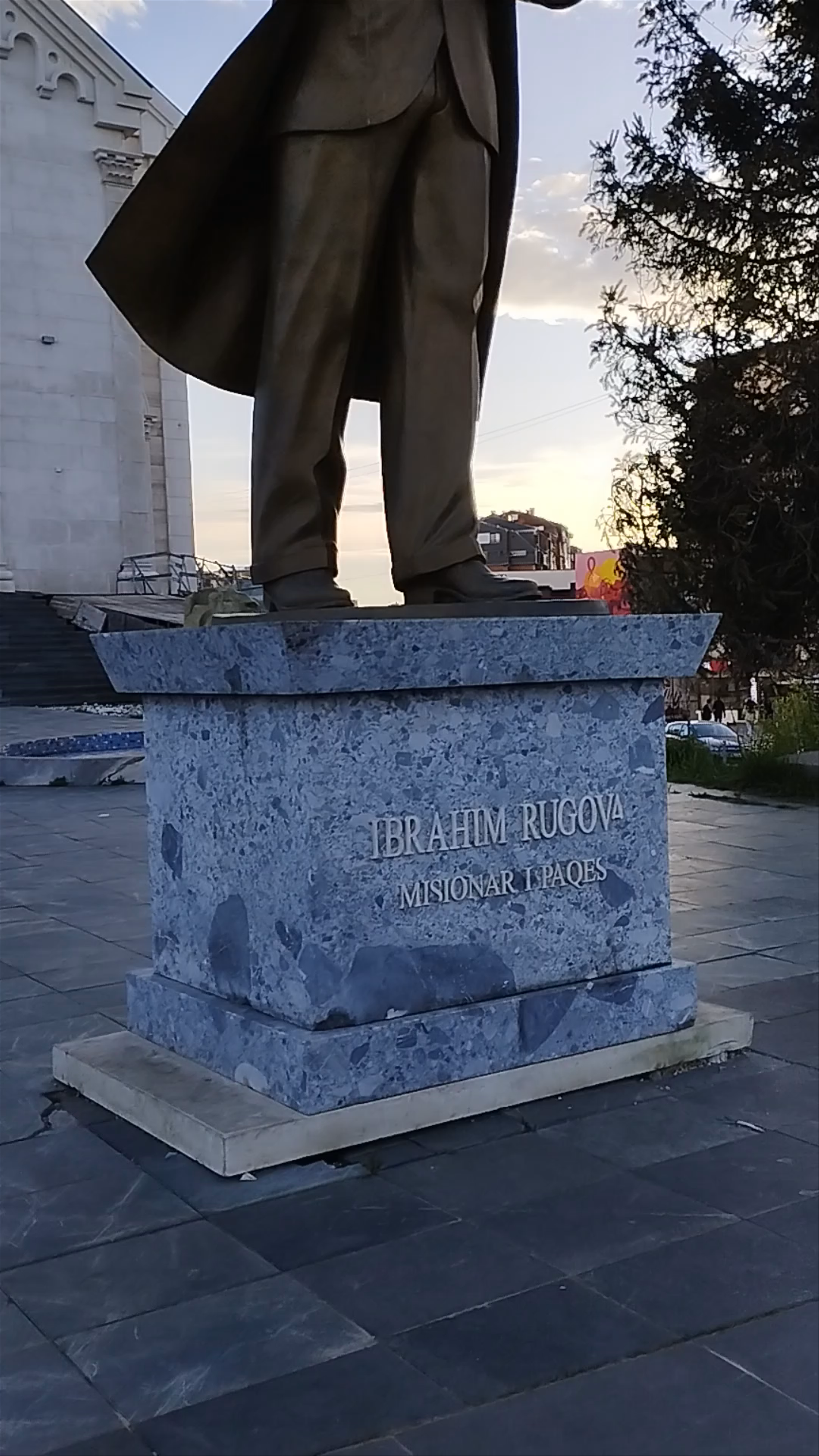 Sunset Stroll at Cathedral of Saint Mother Teresa, Pristina