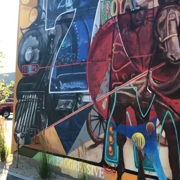 Midtown Art Walk - Joe C Rock mural - Festivals Near Me - Reno, Nevada