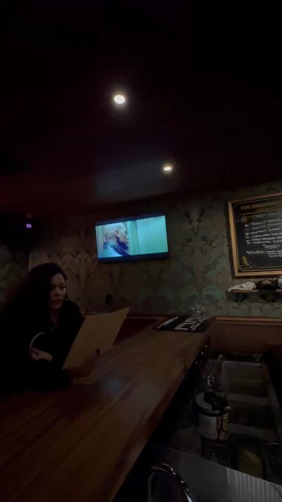 The Grasshopper - Playing the matrix in the background gave a great vibe - Cocktail Bars Near Me - Long Beach, California