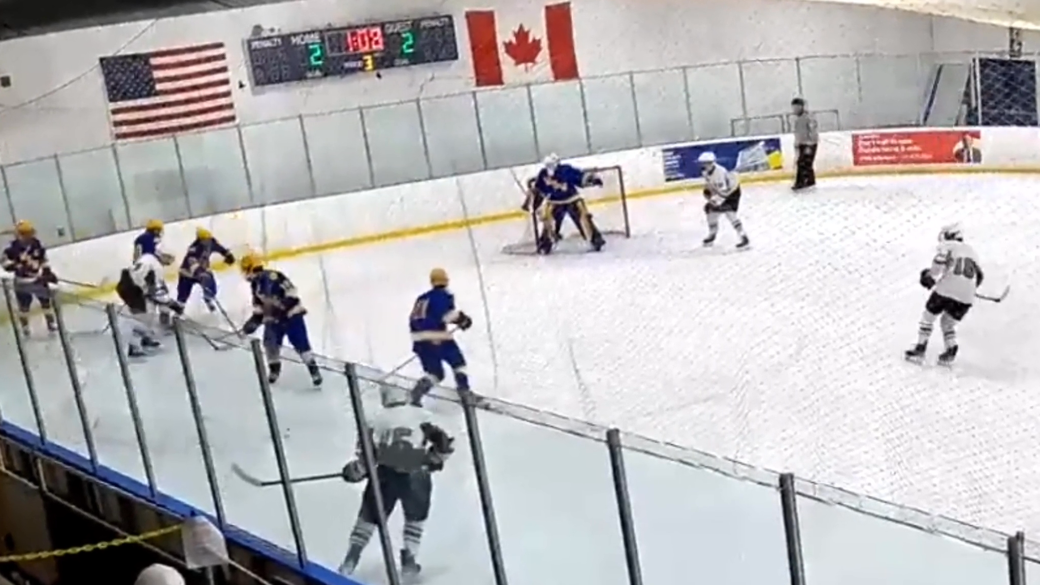 Clutch save to go to OT against the #1 varsity team in the section