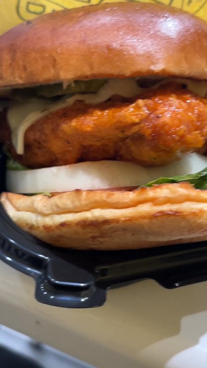 WNB Factory - Honey hot chicken sandwich - Chicken Wings Near Me - Duluth, Georgia