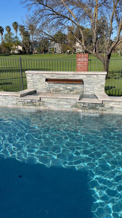 Trademark Pool & Spa - Waterfall Feature - Pool & Hot Tub Service Near Me - Salida, California