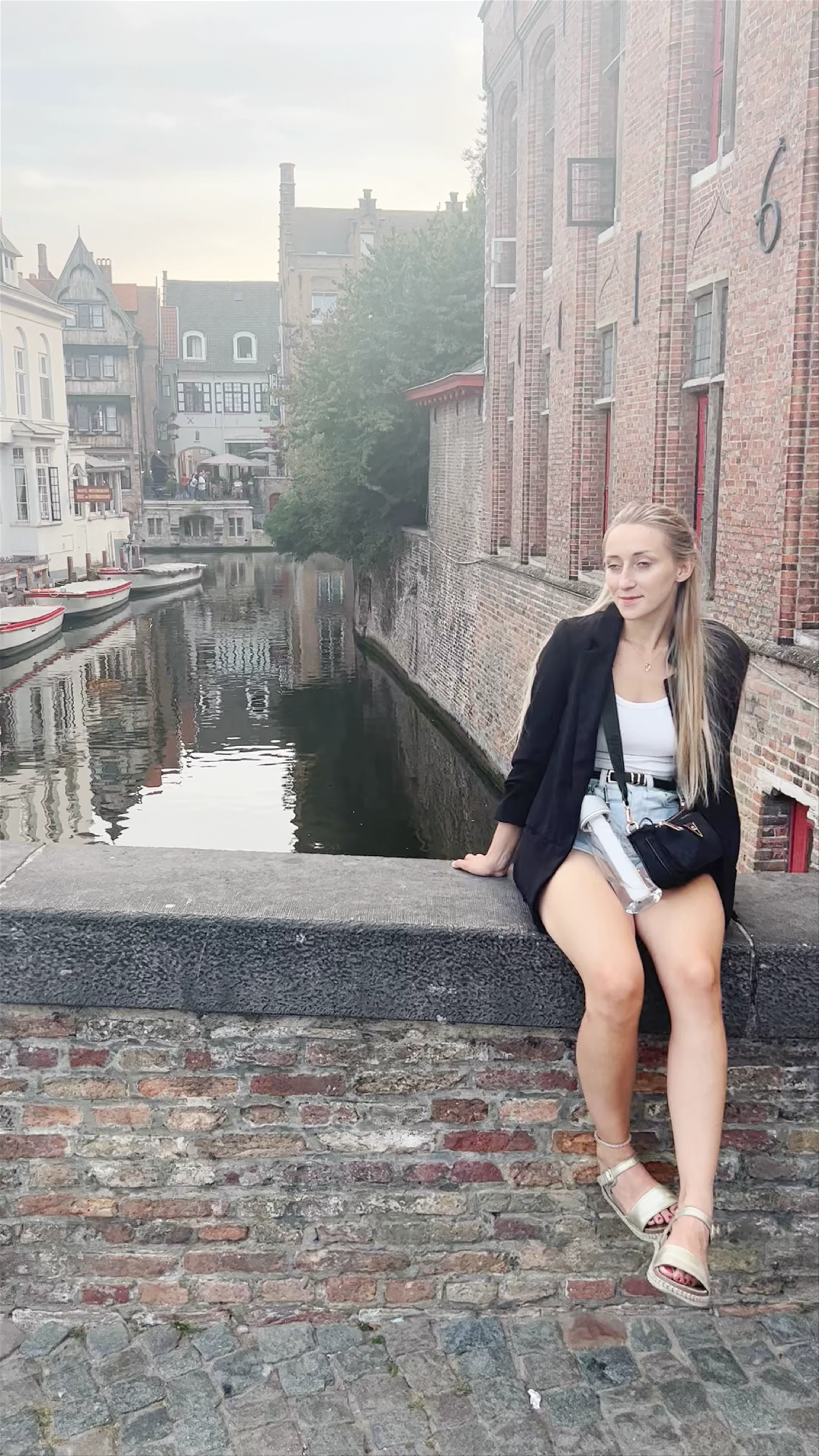 Canal Central, Groenerei, Bruges, Belgium