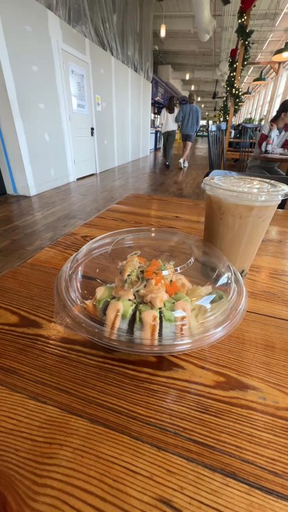 Zukku - Shrimp Volcano and Salted Caramel Milk Tea - Sushi Bars Near Me - Charlotte, North Carolina