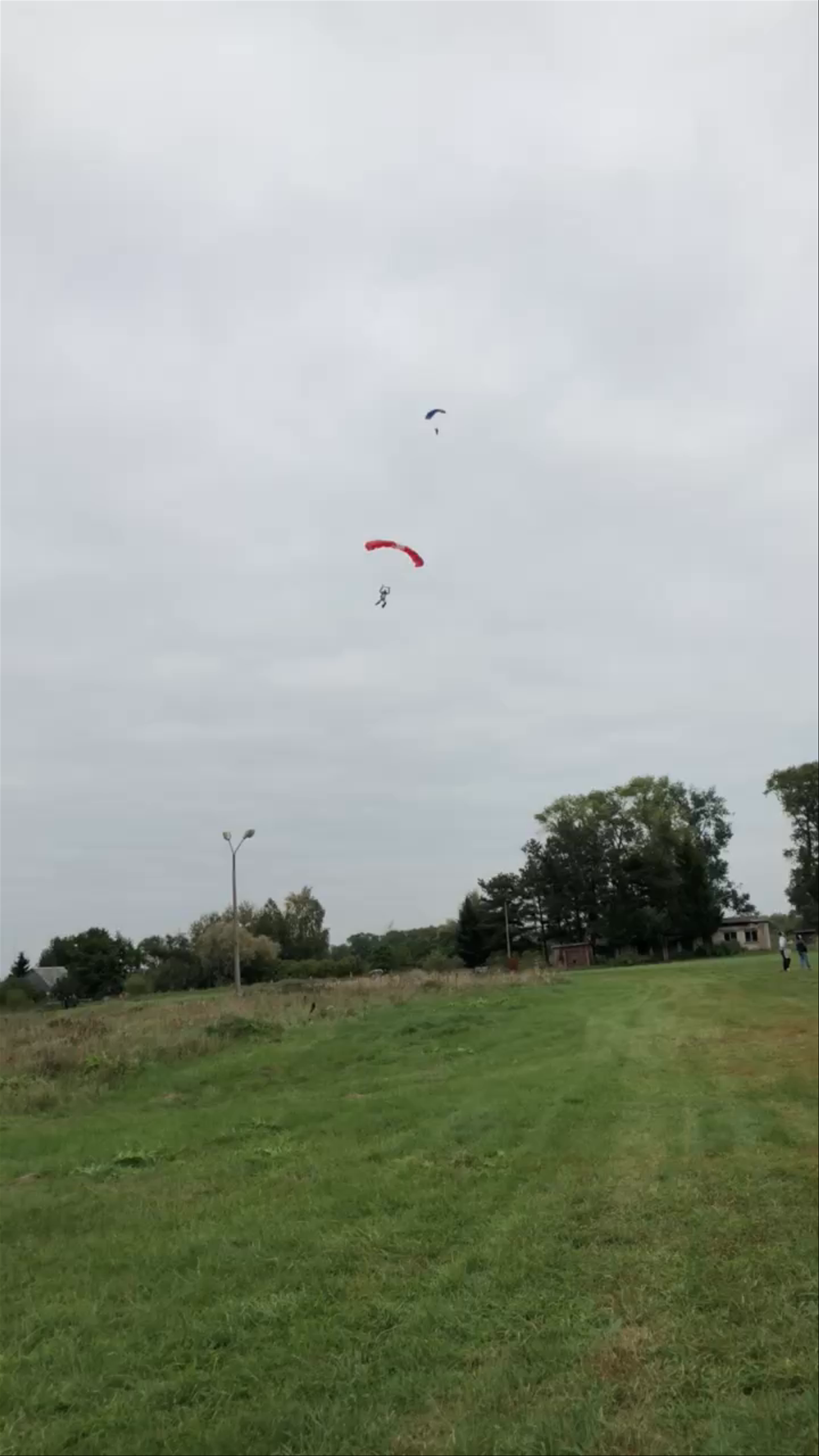 Thrilling Skydiving Descent at Grīvas Līdlaus, Daugavpils