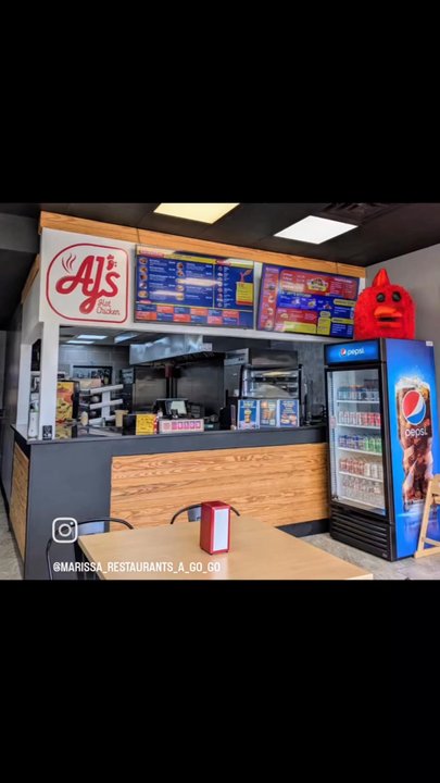 AJ's Hot Chicken - Short video of the menu and food at Ajs Hot Chicken - Chicken Shop Near Me - Richardson, Texas