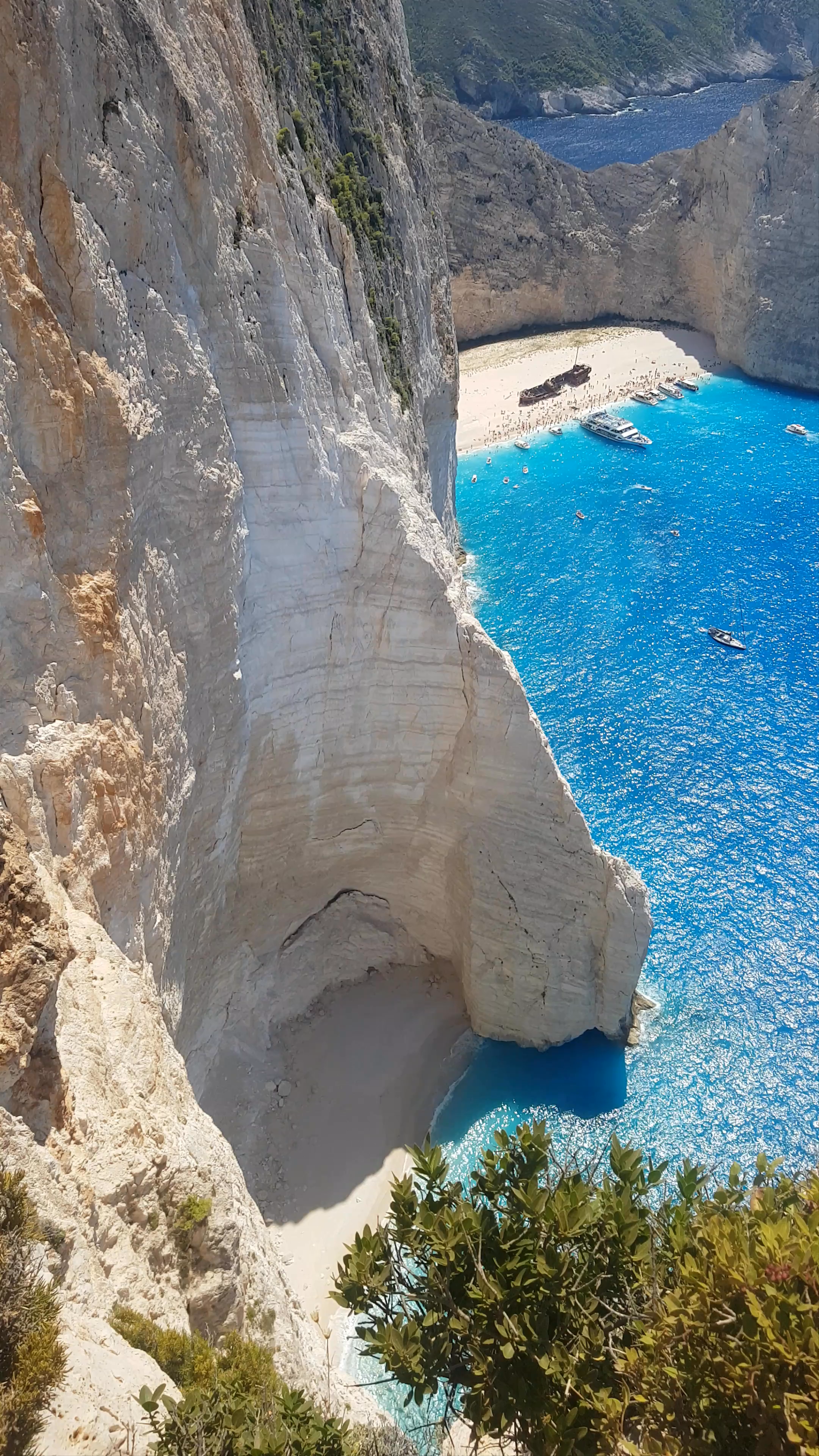 Navagio Beach View: Iconic Cliffs and Crystal Waters of Zakynthos