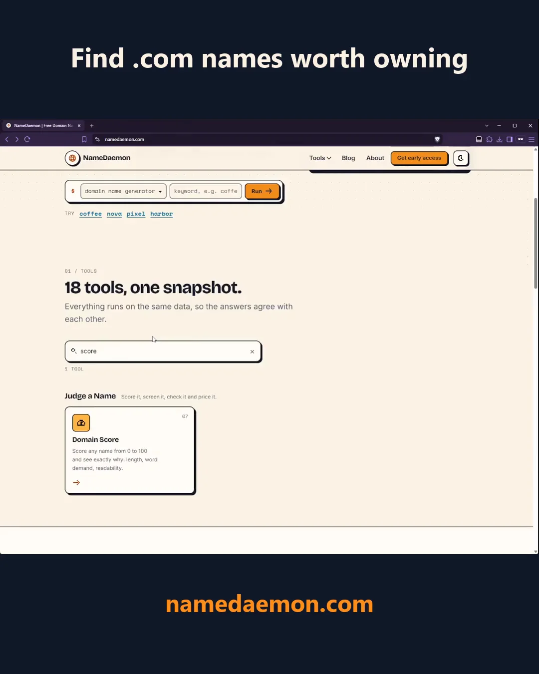 NameDaemon App image 1