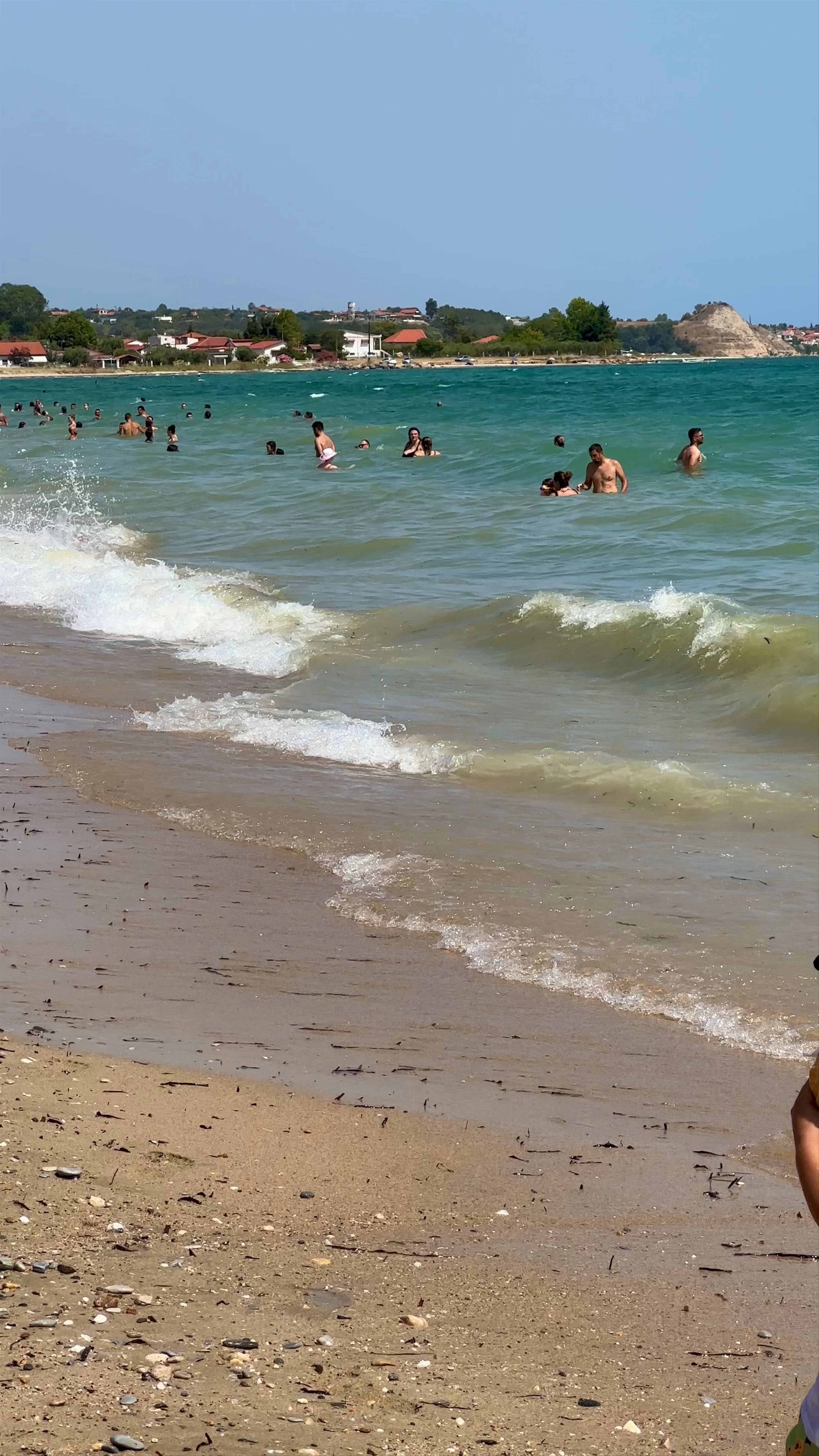 Sunny Beach Day at Geoponika, Kallikrateia, Greece