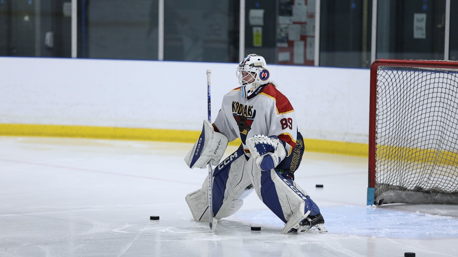 Alecia Jackson's Game Warm-Up Cambridge Kodiaks