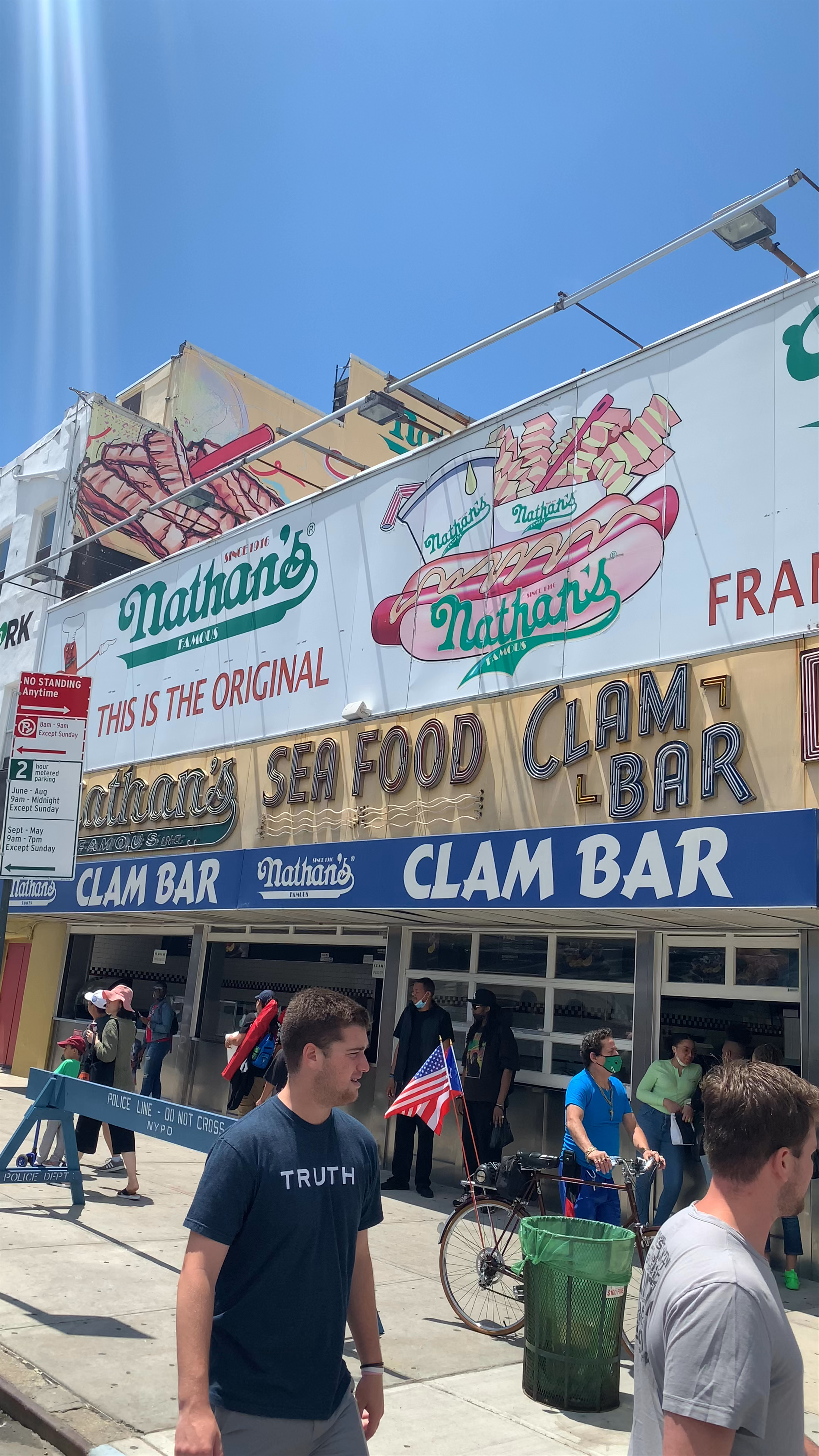 Nathan's Famous: Iconic Hot Dogs and Boardwalk Vibes in Coney Island