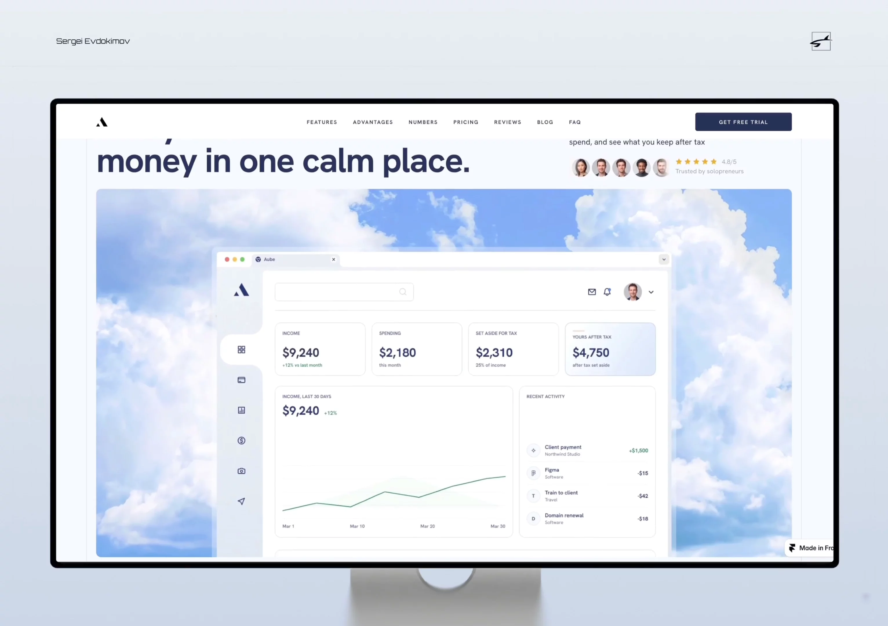 Published a new FREE template for SaaS