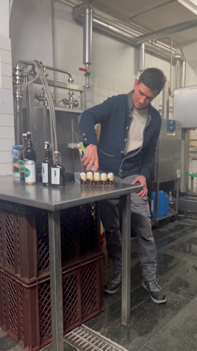 Griesbräu - Some beer liqueur served warm. Gotta try it ! They sell it at the gift shop as well. Really cool tour of the brewery. - Brewpubs Near Me - Murnau, BY