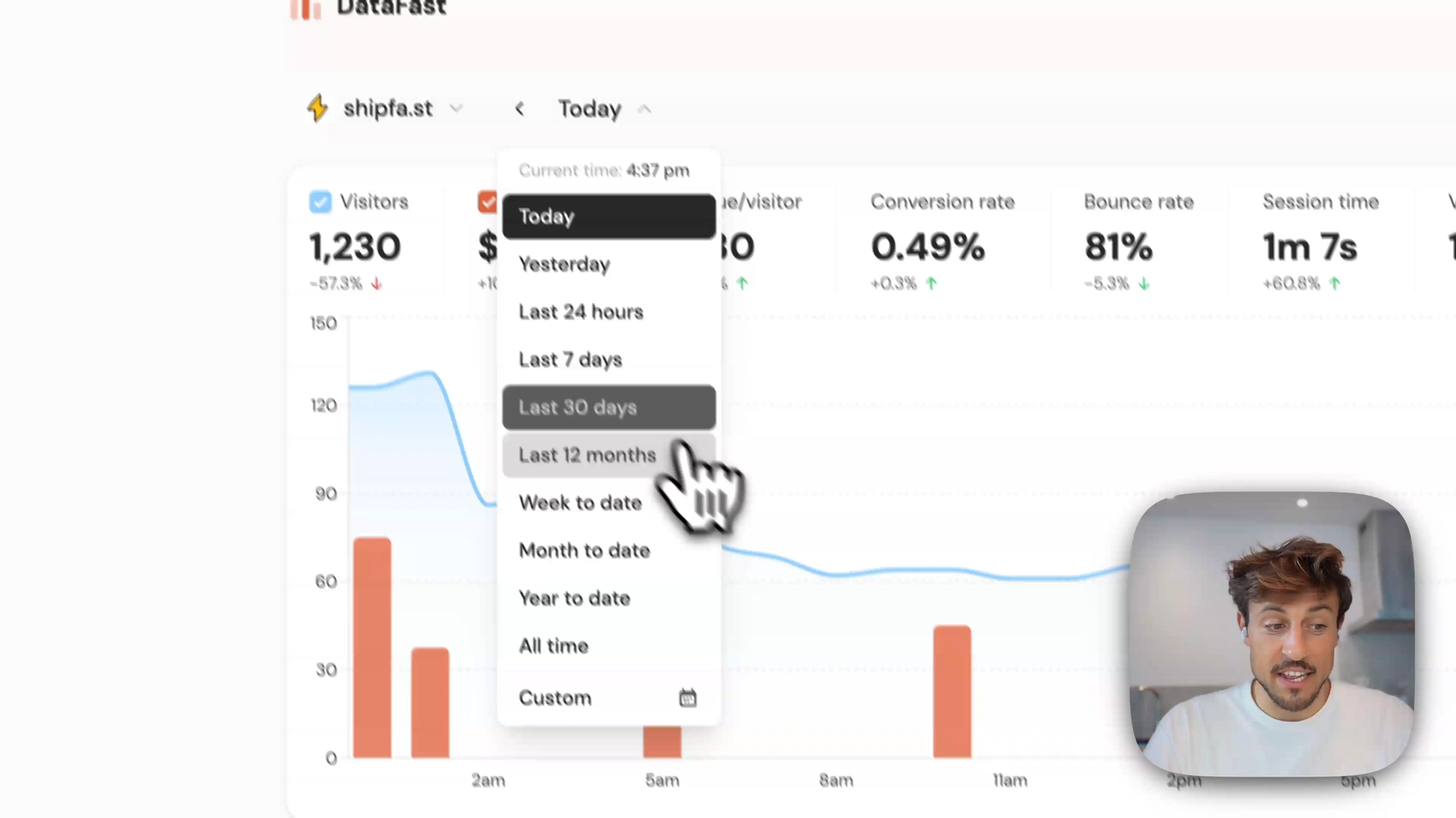 Lightning fast analytics ⚡