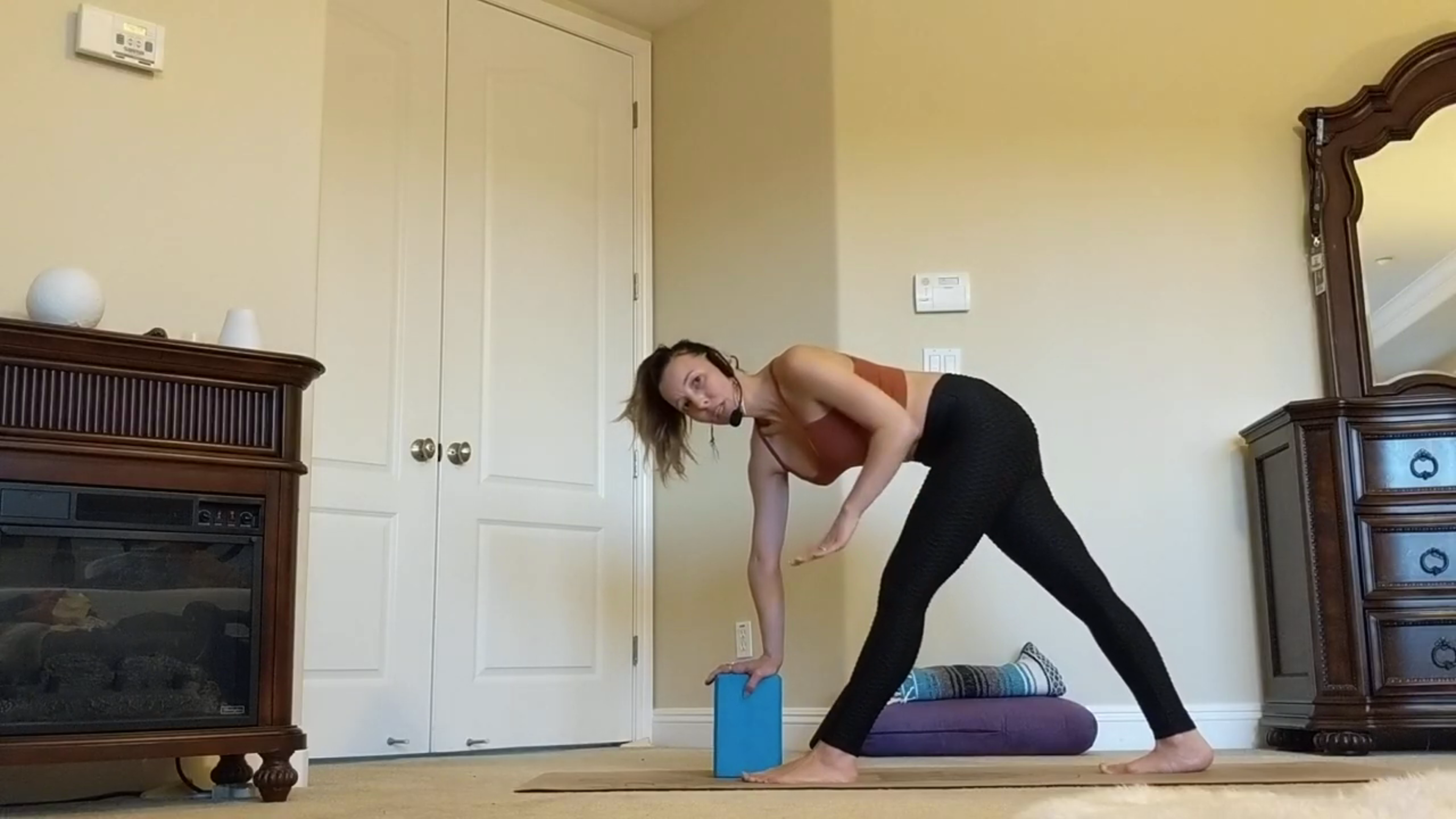Revolving Triangle Pose Modified