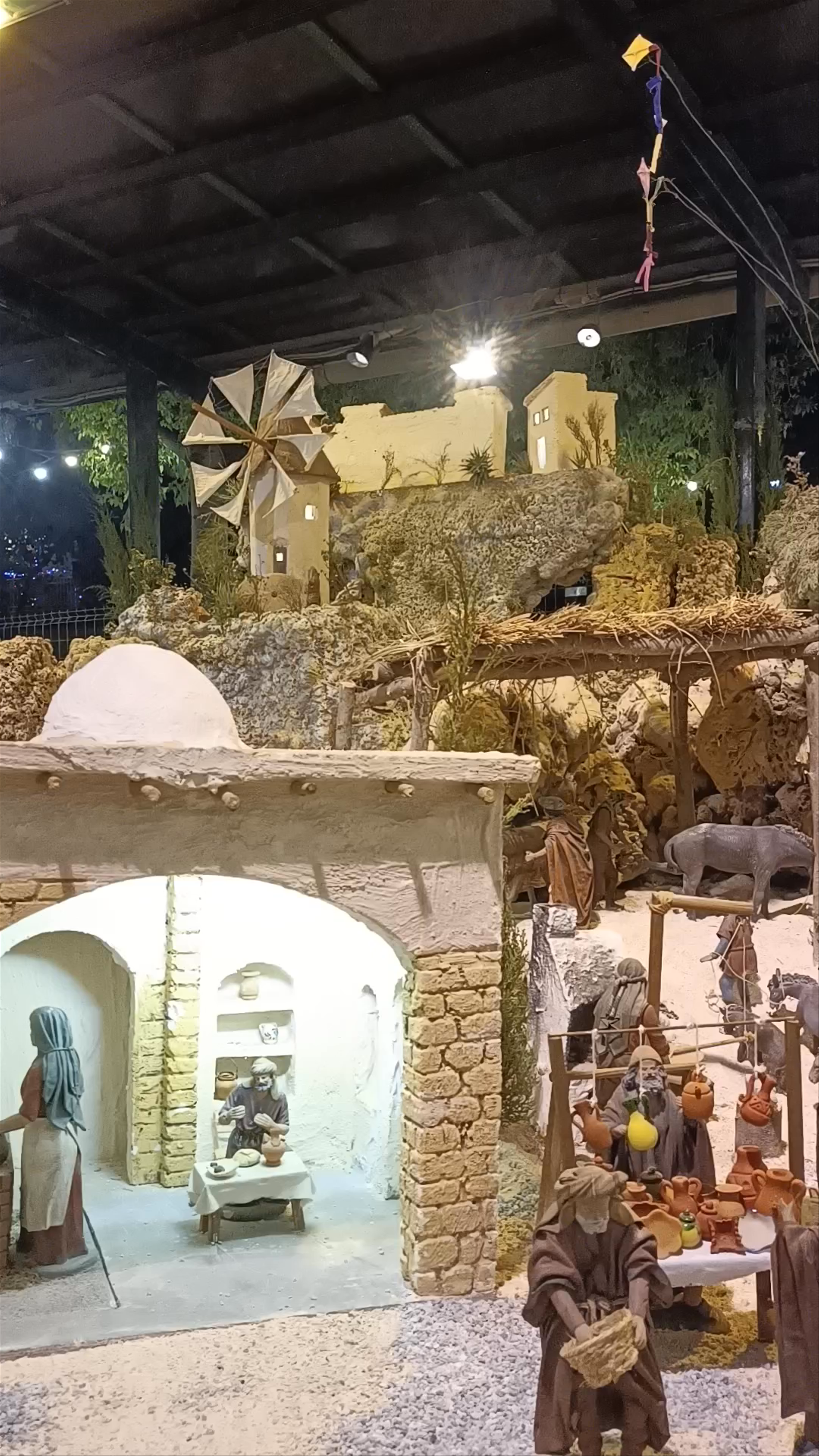 Belen Artesanal at Plaza Artesanos del Belén, Puente Tocinos, Murcia