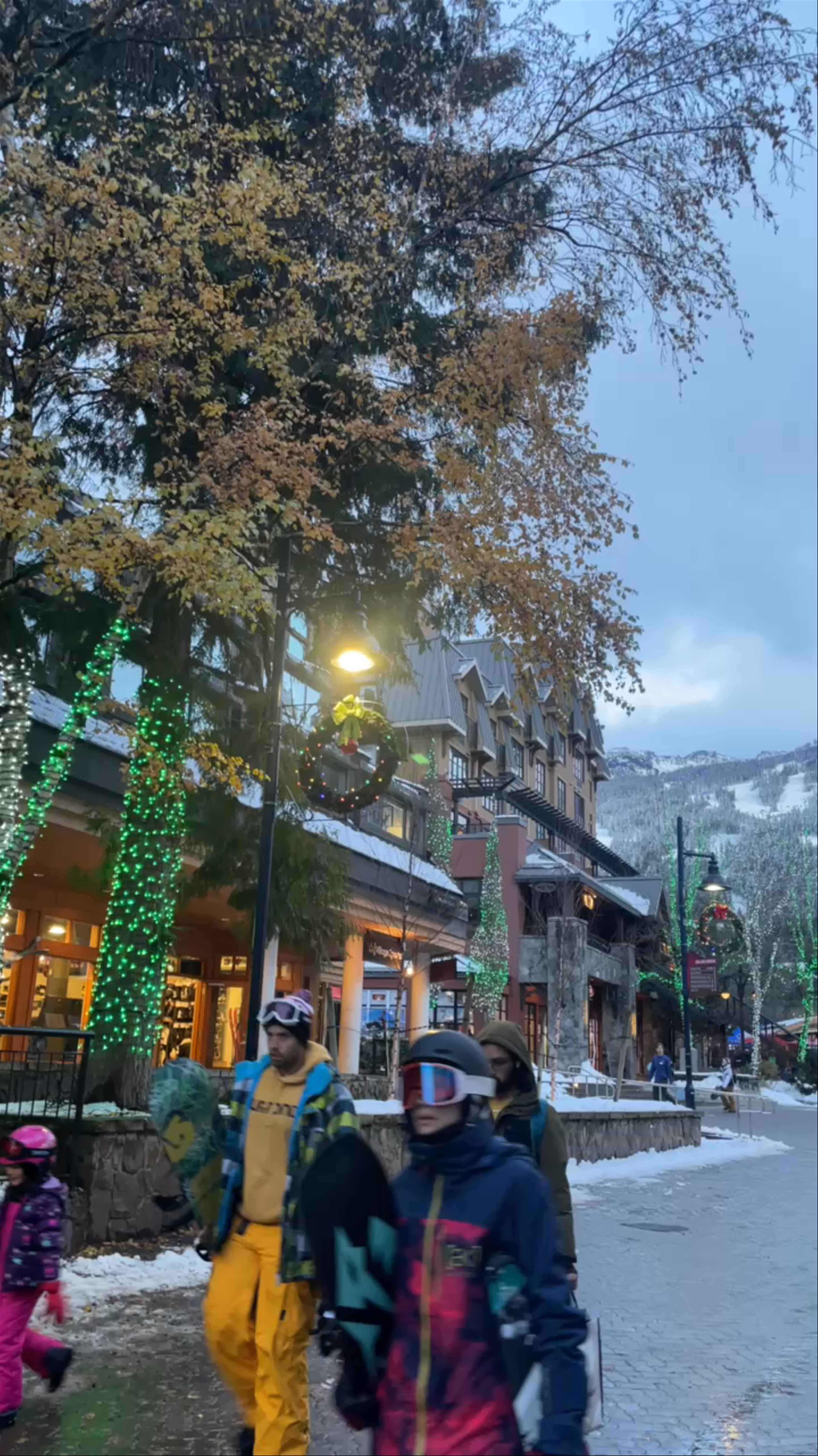 Whistler Village Centre: Winter Festivities and Alpine Charm