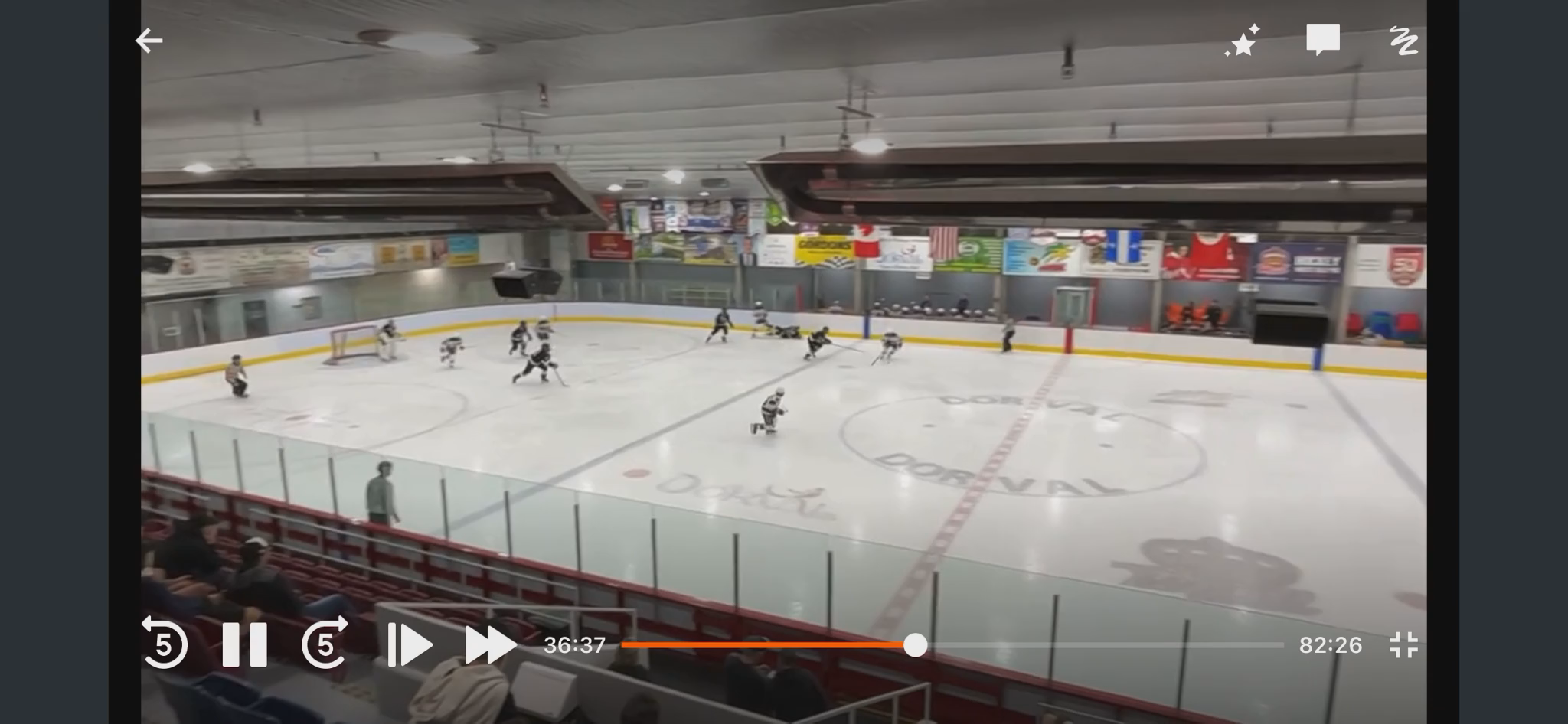 Luke Kirstein's Offensive Highlights: Lac St-Louis Lions M17 AAA