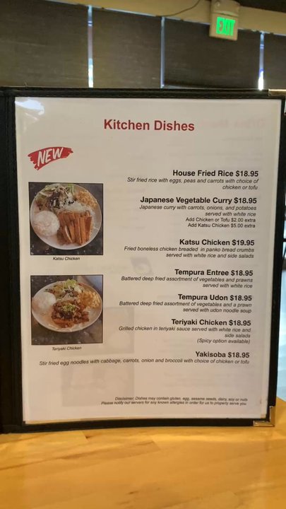 Sushi Cafe - Kitchen Dishes! YUM! - Japanese Near Me - Renton, Washington