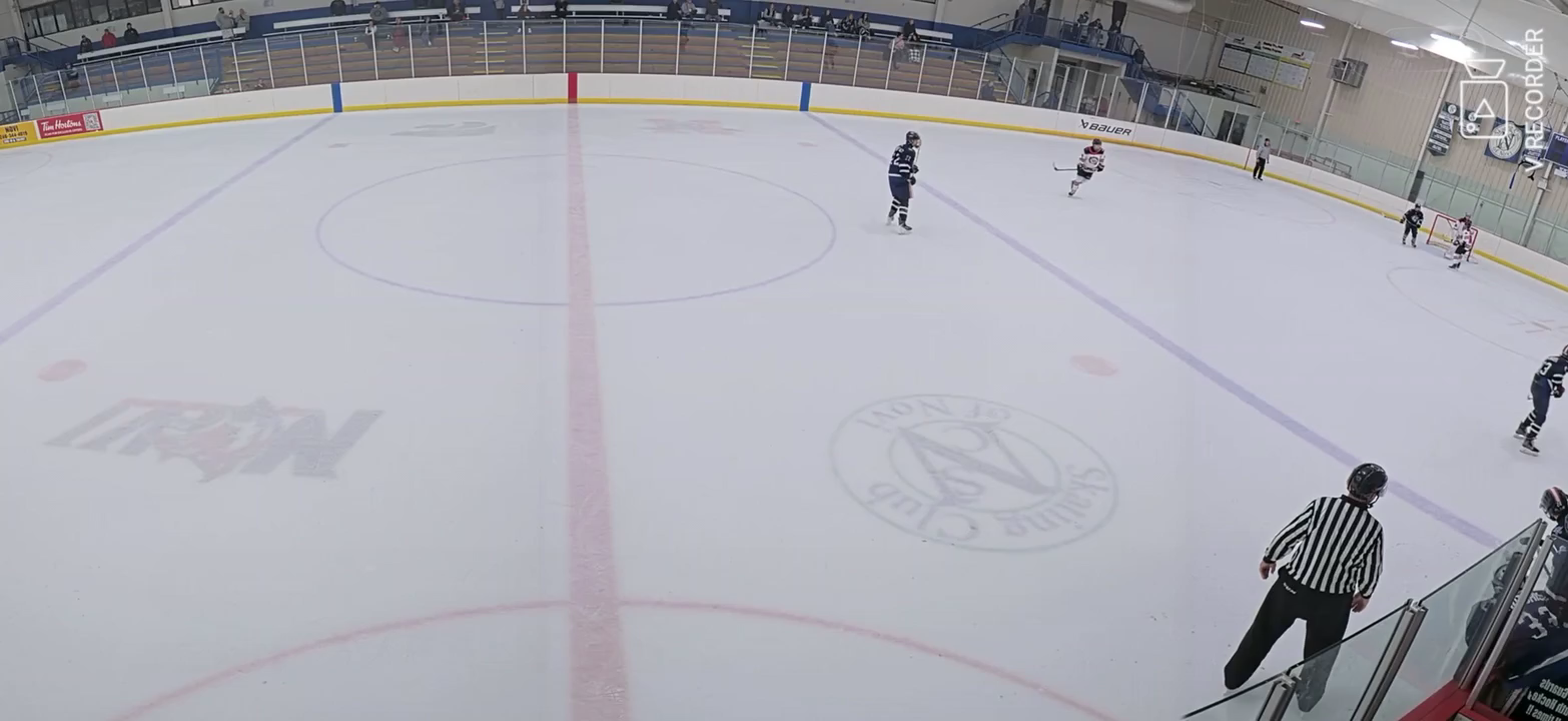 Nolan Slavonic | Pittsburgh Aviators 15U AA - Back check followed by Assist