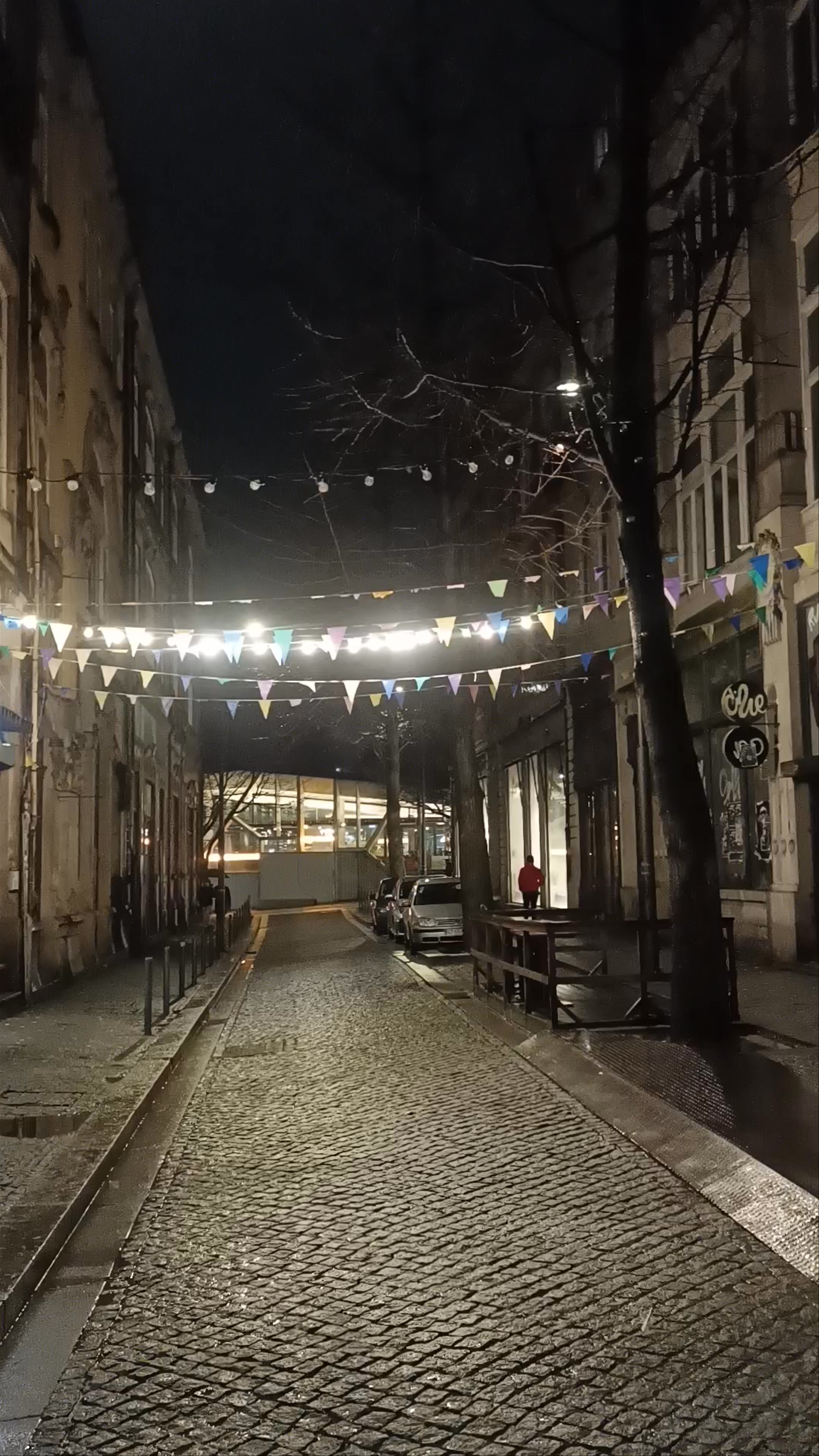 Night Stroll Through Galeria De Paris, Porto