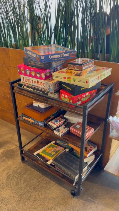 Coffee Nature - Card full of board games, card games, and even books! - Coffee & Tea Near Me - Costa Mesa, California