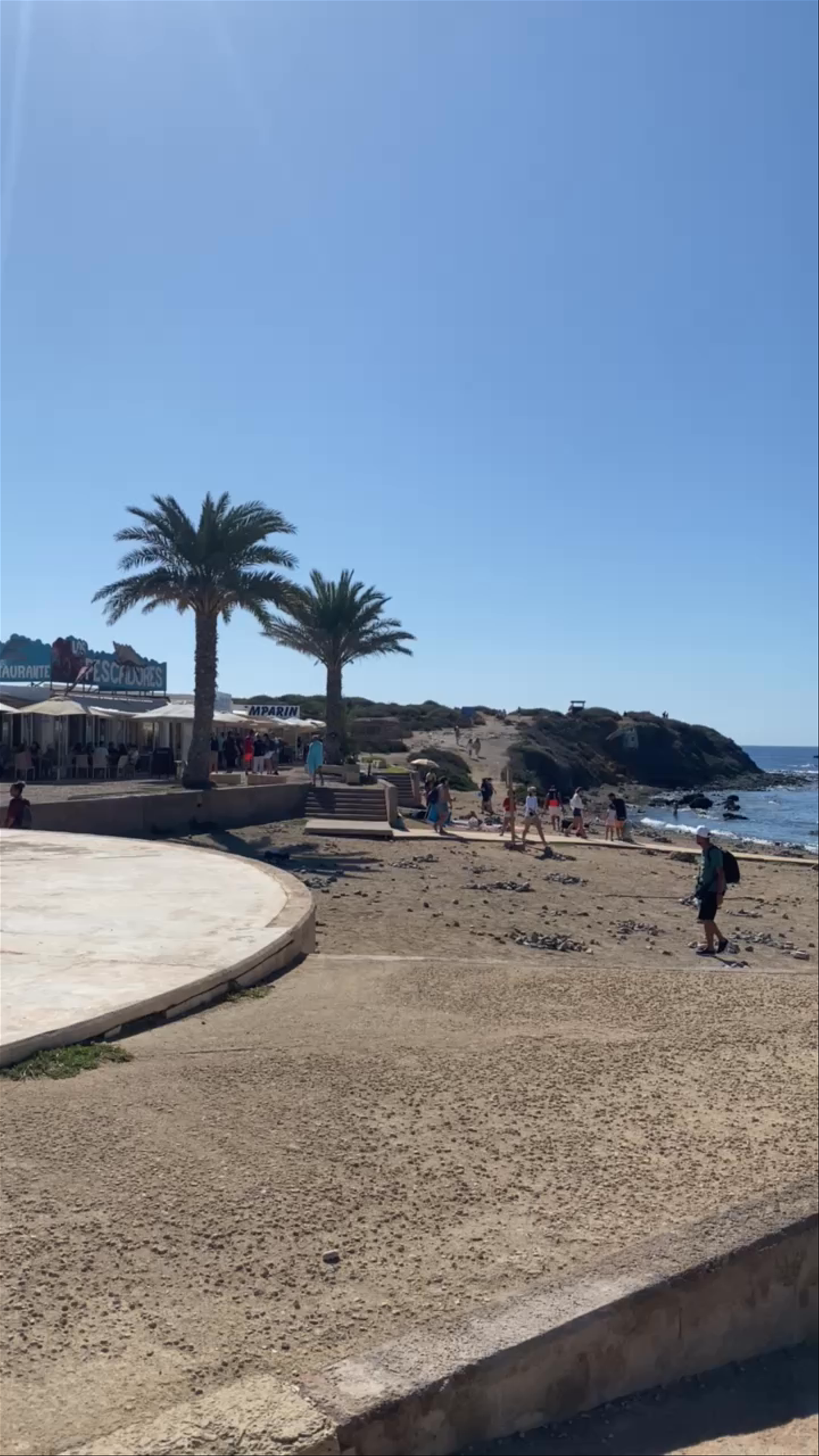 Sunny Coastal Bliss at Tabarca, Santa Pola, Spain