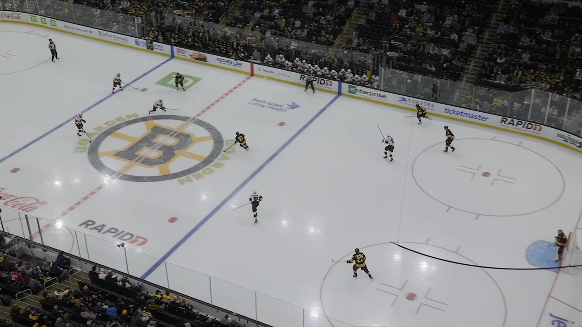 Stützle Scores Twice in 1:43 as Senators Roll Past Bruins · Oct. 5, 2026