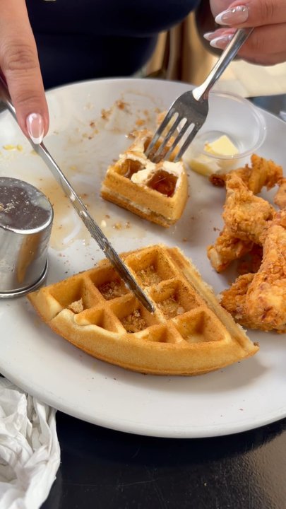 Eggspresso - Hard waffle - Breakfast & Brunch Near Me - Fullerton, California