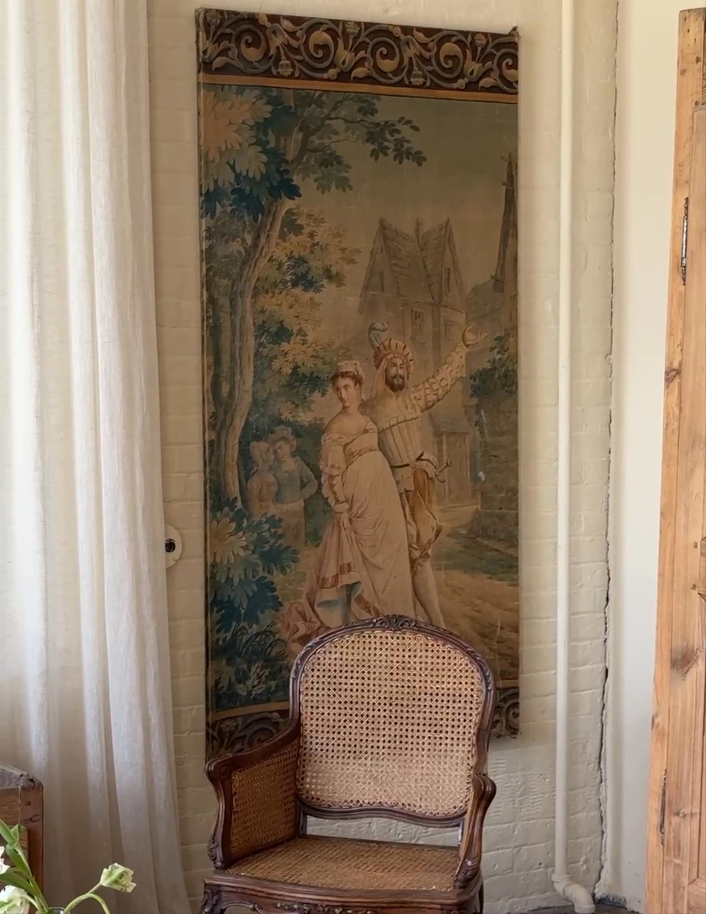 18th c. Aubusson Tapestry
