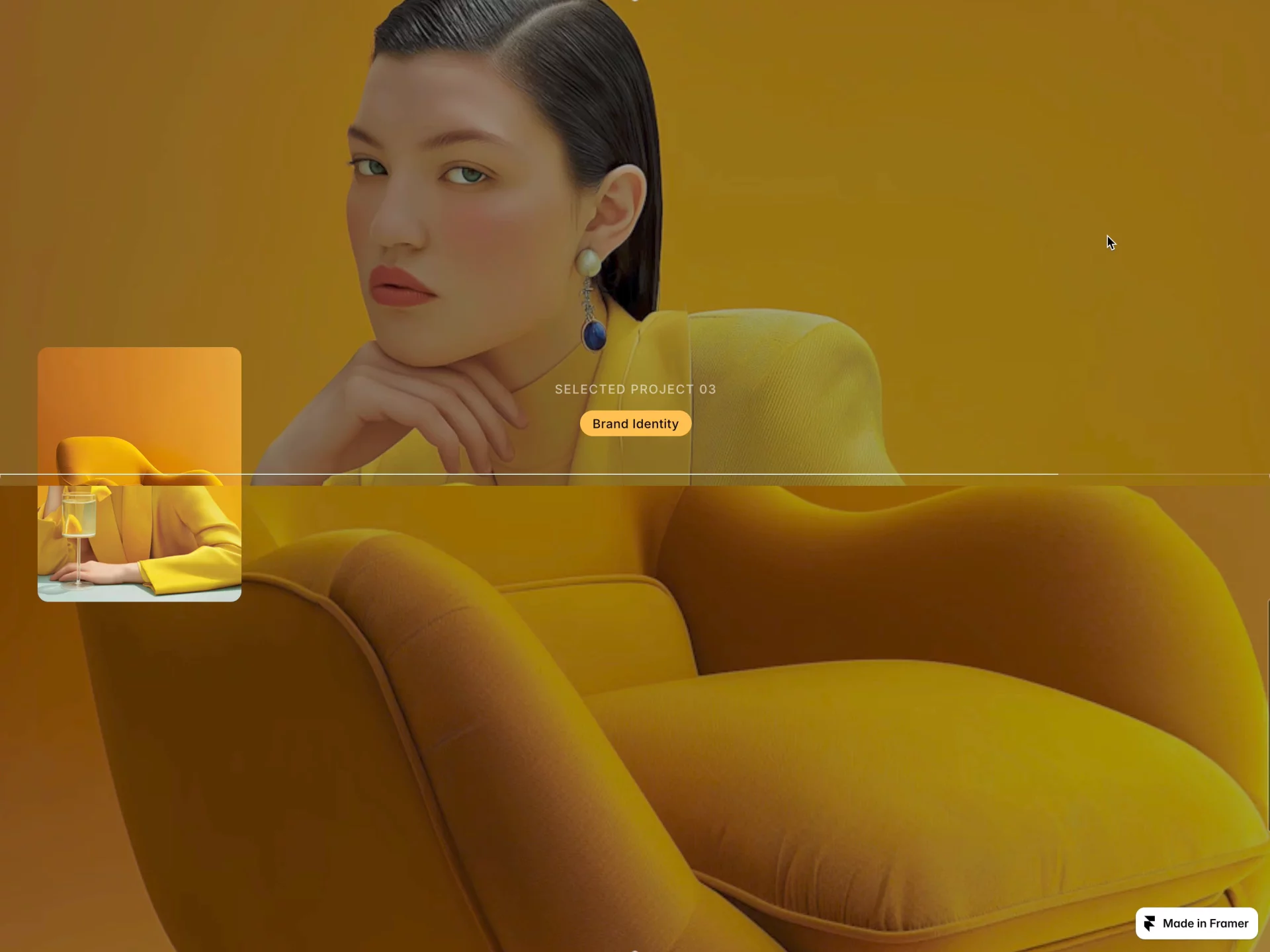 OVERLAP — Interaction 02Depth can be part of the navigation.Instead of treating every project as an isolated card, OVERLAP lets them move through the same visual space.The layering creates hierarchy, rhythm and a stronger sense of continuity between projects.https://framer.link/b6Ttzsy